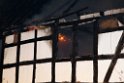 Fachwerkhaus ausgebrannt in Koenigswinter P09